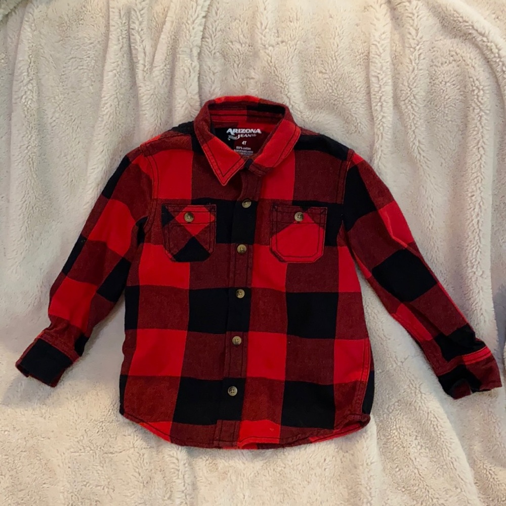 Red Buffalo Check Flannel